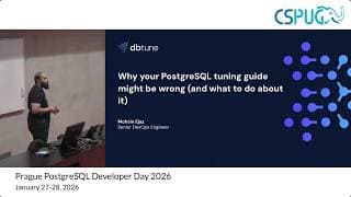 Why your PostgreSQL tuning guide might be wrong (and what to do about it)